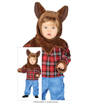 DISFRAZ DE HOMBRE LOBO BABY