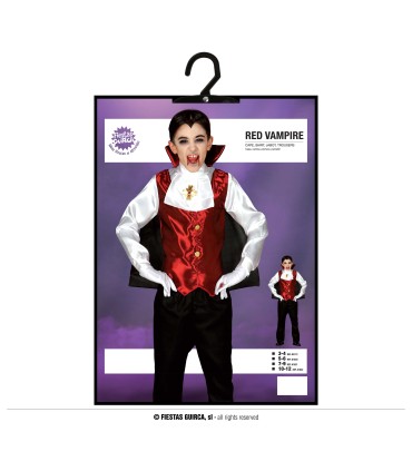 DISFRAZ DE DRACULIN INFANTIL