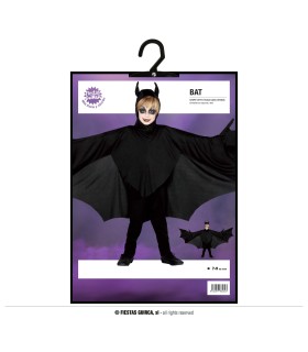 DISFRAZ DE BAT 7 9 AÑOS