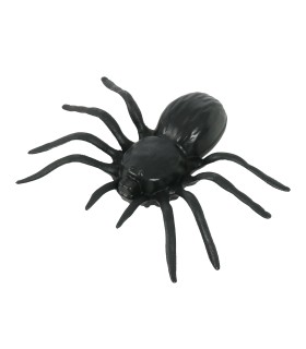 4 ARAÑAS 10 CMS. PLASTICO
