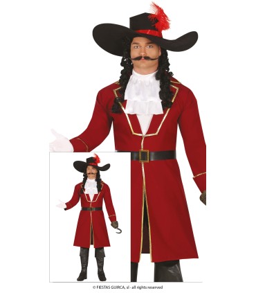 DISFRAZ DE CAPITAN CORSARIO ADULTO