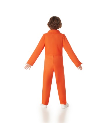 DISFRAZ DE CONVICTO NARANJA INFANTIL