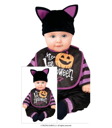 DISFRAZ DE 1º HALLOWEEN MURCIELAGO