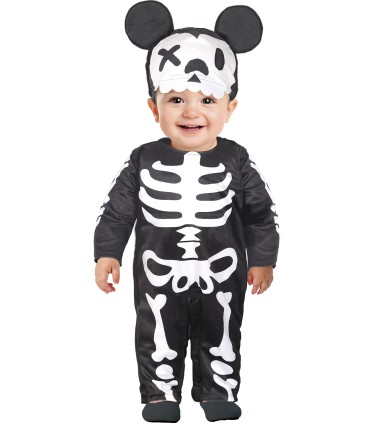 DISFRAZ DE ESQUELETO MICKEY
