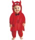 DISFRAZ DE DEMONIO PONCHO BEBE