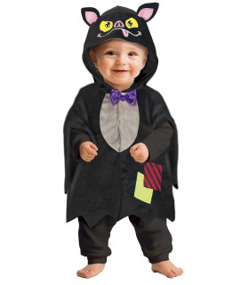DISFRAZ DE MURCIELAGO PONCHO BEBE