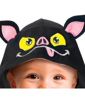 DISFRAZ DE MURCIELAGO PONCHO BEBE