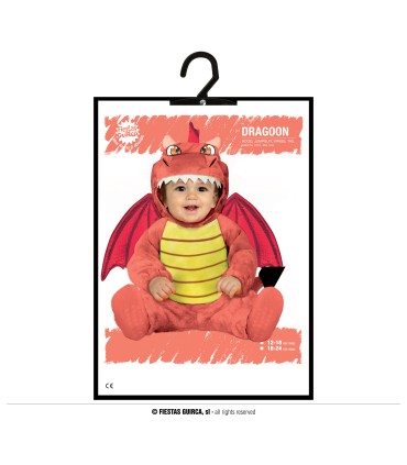 DISFRAZ DE DRAGON BEBE