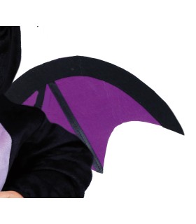 DISFRAZ DE DRAGON NEGRO BEBE