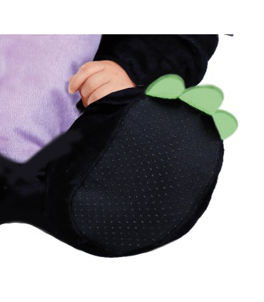 DISFRAZ DE DRAGON NEGRO BEBE