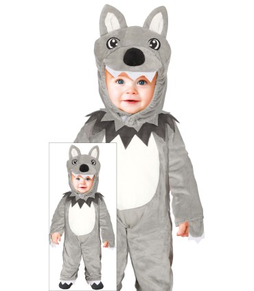 DISFRAZ DE LOBO BEBE