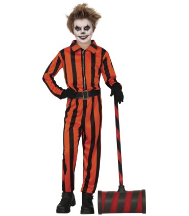 DISFRAZ DE HALEQUIN PRISIONERO UNISEX