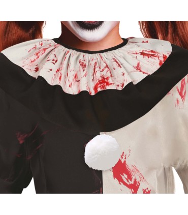 DISFRAZ DE PAYASA TERRORIFICA NIÑA