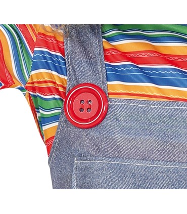 DISFRAZ DE MUÑECA DIABOLICA INFANTIL