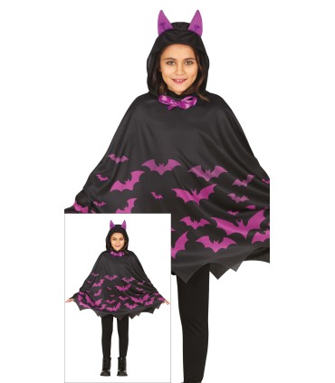 PONCHO MURCIELAGO PURPURA