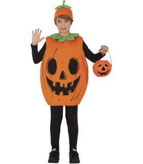 DISFRAZ DE CALABAZA INFANTIL