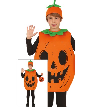 DISFRAZ DE CALABAZA INFANTIL