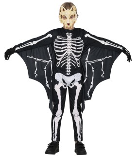DISFRAZ DE MURCIELAGO ESQUELETO UNISEX