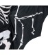 DISFRAZ DE MURCIELAGO ESQUELETO UNISEX