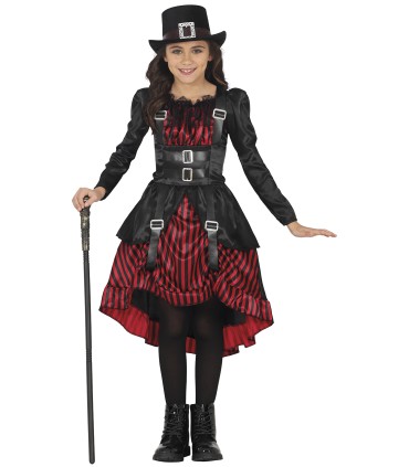 DISFRAZ DE NIÑA GOTICA