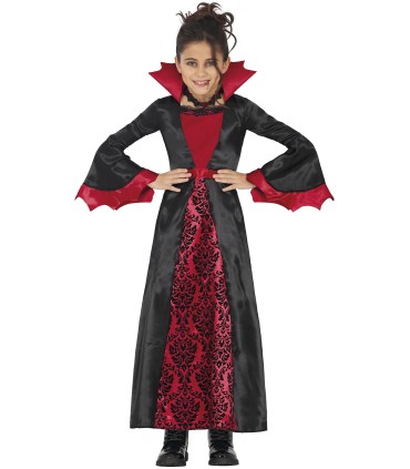 DISFRAZ DE VAMPIRA BURDEOS INFANTIL