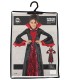 DISFRAZ DE VAMPIRA BURDEOS INFANTIL