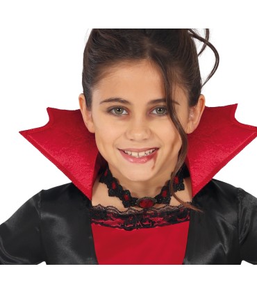 DISFRAZ DE VAMPIRA BURDEOS INFANTIL
