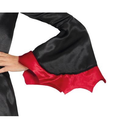 DISFRAZ DE VAMPIRA BURDEOS INFANTIL