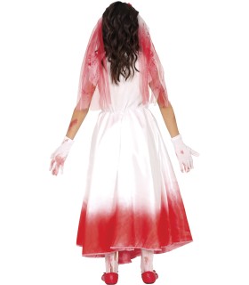 DISFRAZ DE NOVIA SANGRIENTA INFANTIL