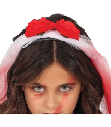 DISFRAZ DE NOVIA SANGRIENTA INFANTIL