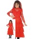 Disfraz de Novia Rojo Infantil | Megafiesta