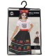 DISFRAZ DE CATRINA CALAVERA INFANTIL