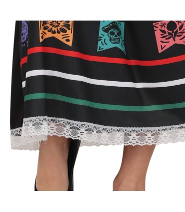 DISFRAZ DE CATRINA CALAVERA INFANTIL