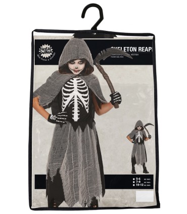 DISFRAZ DE SEGADOR ESQUELETO