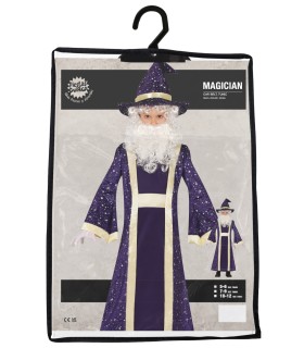 DISFRAZ DE MAGO MERLIN INFANTIL