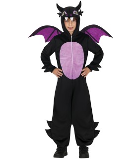 DISFRAZ DE DRAGON NEGRO INFANTIL