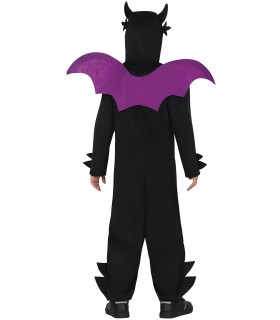 DISFRAZ DE DRAGON NEGRO INFANTIL