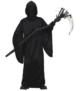 DISFRAZ DE FANTASMA NEGRO INFANTIL