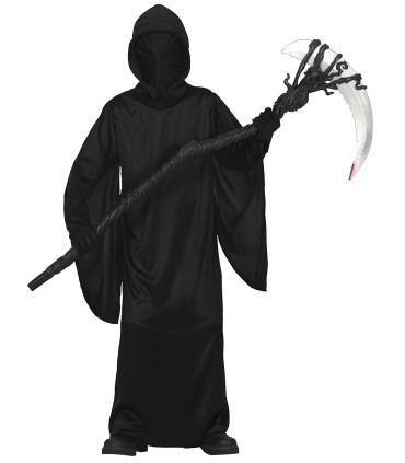 DISFRAZ DE FANTASMA NEGRO INFANTIL