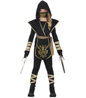 DISFRAZ DE NINJA COMBATE INFANTIL