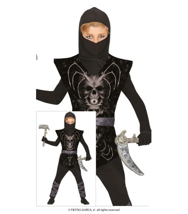 DISFRAZ DE NINJA ARAÑA INFANTIL