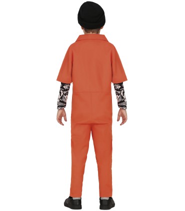 Disfraz de Prisionero Tatto Infantil | Megafiesta