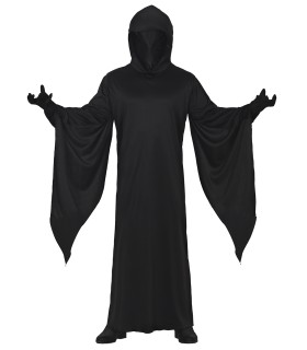 DISFRAZ DE FANTASMA NEGRO ADULTO