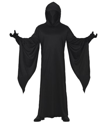 DISFRAZ DE FANTASMA NEGRO ADULTO
