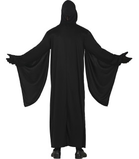 DISFRAZ DE FANTASMA NEGRO ADULTO