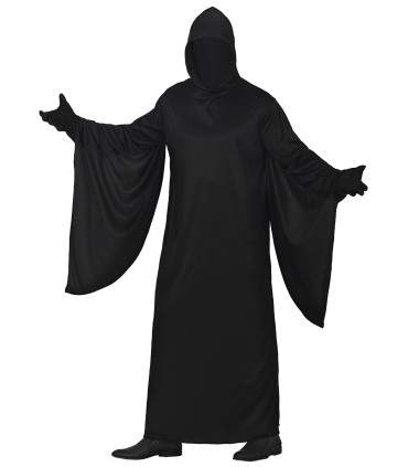 DISFRAZ DE FANTASMA NEGRO ADULTO