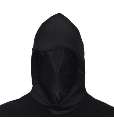 DISFRAZ DE FANTASMA NEGRO ADULTO