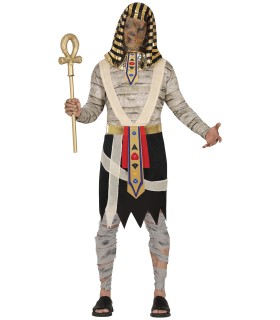 DISFRAZ DE FARAON MOMIA ADULTO