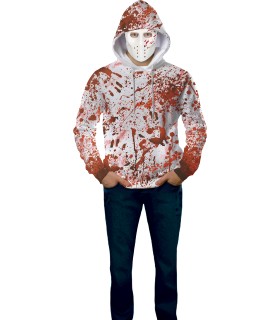 SUSADERA CON SANGRE Y MASCARA TALLA L