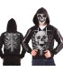 SUDADERA ESQUELETO CON MASCARA TALLA L
